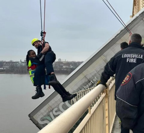 Firefighter Saves Trucker